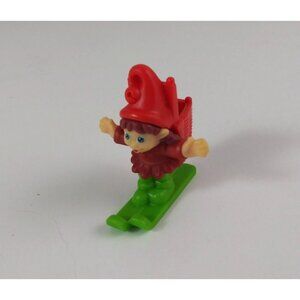 Ferrero Kinder Surprise Christmas Eleven Elf On Skis Collectible Toy Figure